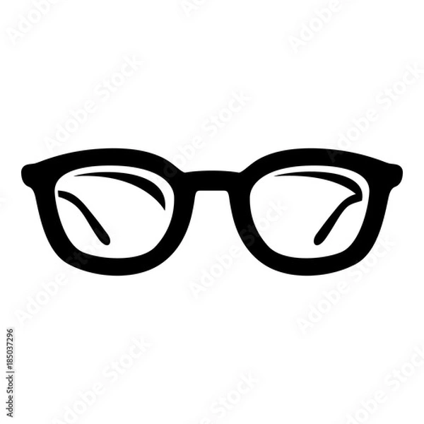 Fototapeta Glasses icon, simple style