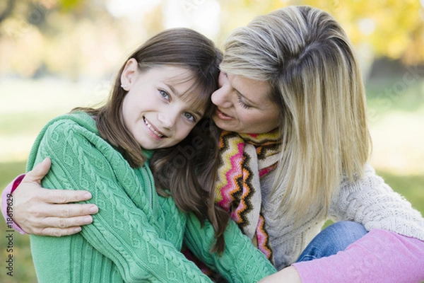 Fototapeta Mother and Daughter