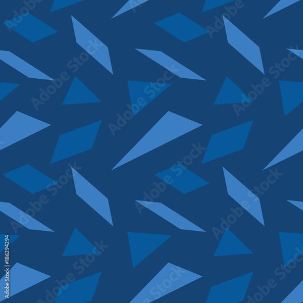 Fototapeta Sharp glass pieces seamless pattern. For print, fashion design, wrapping, wallpaper