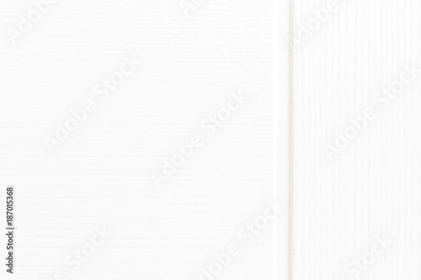 Fototapeta White wooden texture background