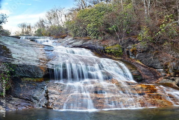 Fototapeta Cascading Waterfall