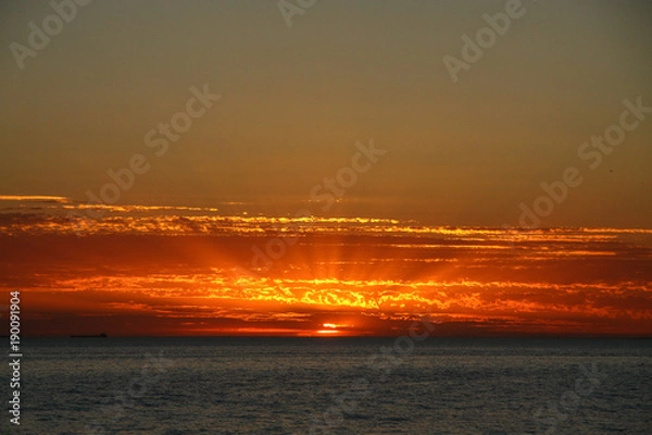 Fototapeta Sonnenuntergang in Südaustralien