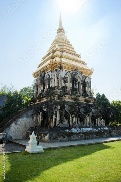 Fototapeta Temple in Chiang Mai