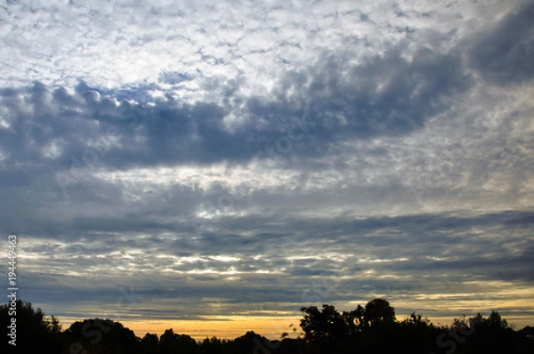 Fototapeta abstract sky in early morning time