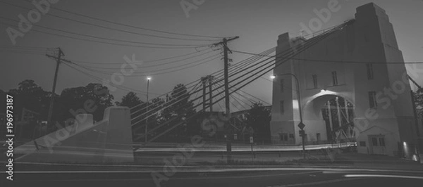 Obraz Walter Taylor Bridge also known as Indooroopilly Bridge in Brisbane, Queensland.