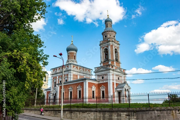 Obraz Serpukhov, Russia - August 2017: The Assumption Church of the 19th Century in Serpukhov
