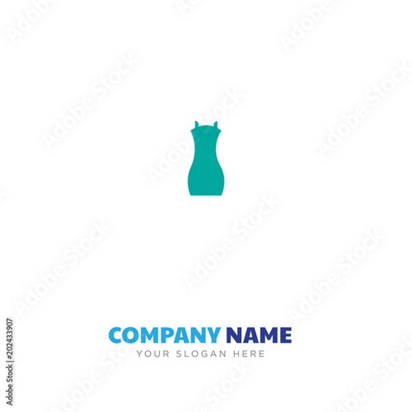 Fototapeta Shoulder bag company logo design