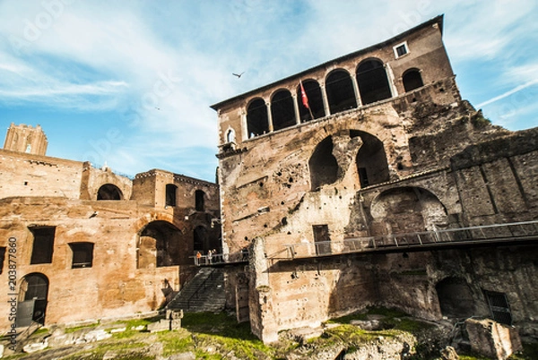 Obraz ROMAN FORUM, Rome. Italy