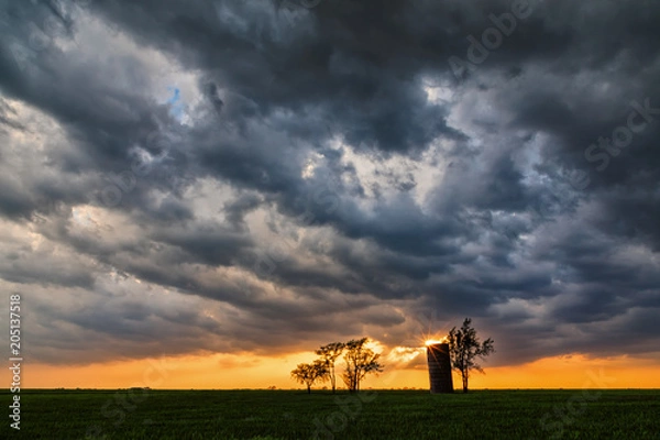 Fototapeta Stormy Sunset 2