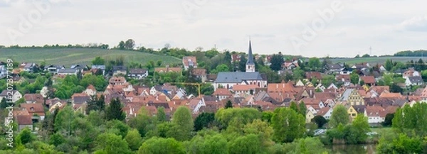 Fototapeta Panoramafoto Sulzfeld am Main