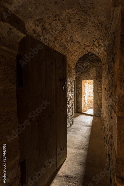 Fototapeta Old Castle Pathway