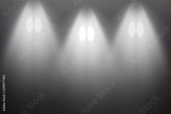 Fototapeta Sportlights background. picture use for backdrop or add premium product or add text message.