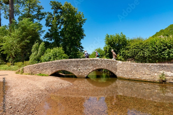 Fototapeta Dunster, Somerset, England