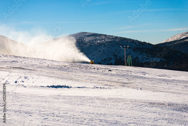 Fototapeta winter in mountains