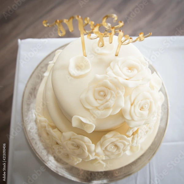 Fototapeta Wedding cake