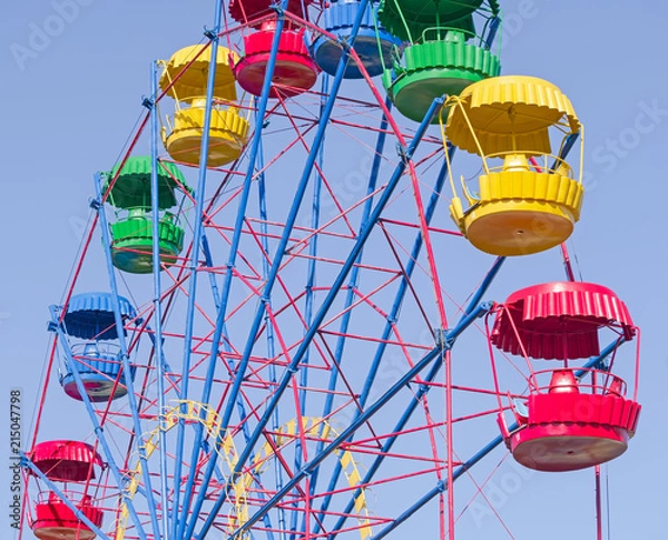 Fototapeta Ferris wheel against sky