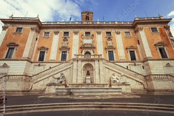 Fototapeta Piazza del Campidoglio Rome Italy