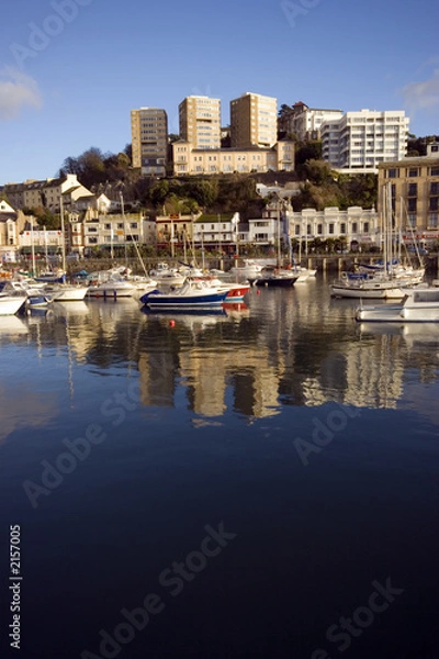 Fototapeta torquay harbour