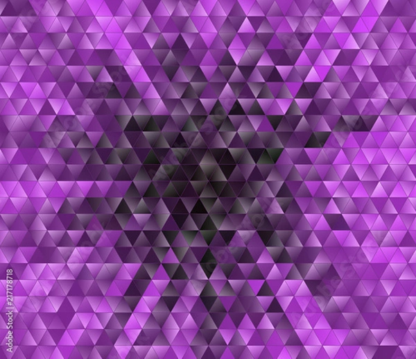 Fototapeta Triangular 3d, modern background