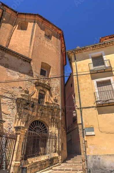 Fototapeta Cuenca cityscape, Castilla la Mancha, Spain