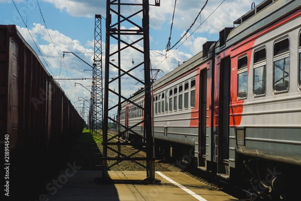 Obraz rural railway station