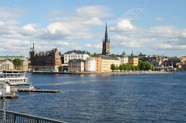 Fototapeta Stockholm gamla stan