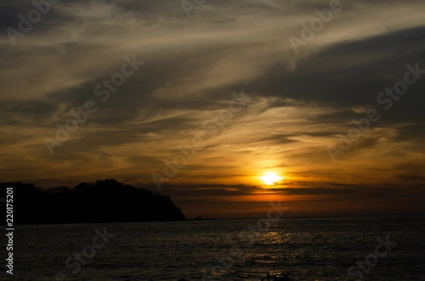 Fototapeta Atardecer en Sayulita, Nayarit México