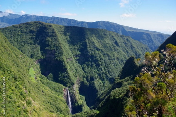 Fototapeta Troue de fer (île de la Réunion)