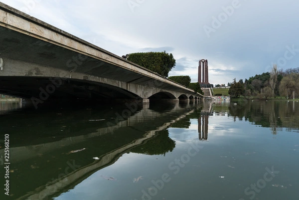 Obraz bridge over river