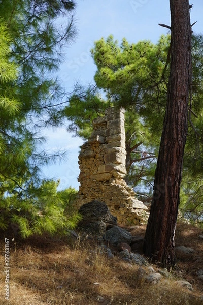 Fototapeta Seleukeia - ancient city in the mountains