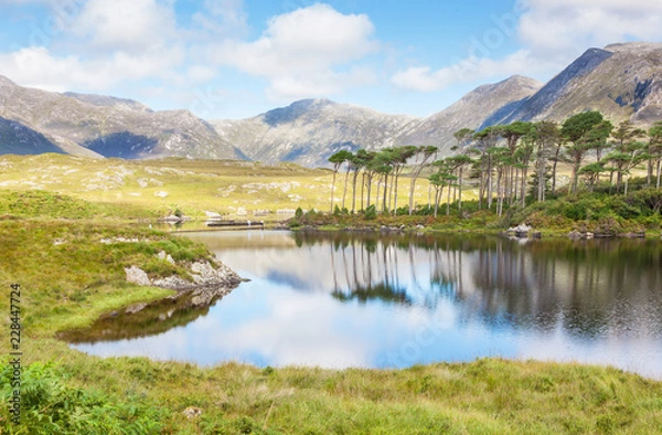 Fototapeta Derryclare Lough in Ireland