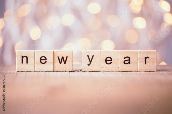 Fototapeta New Year Background