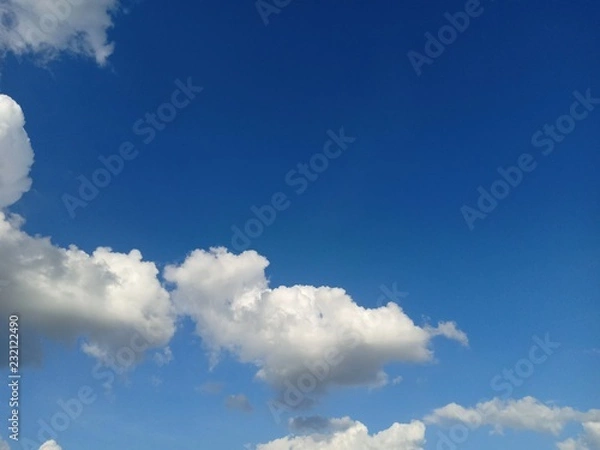 Fototapeta Sky with clouds background