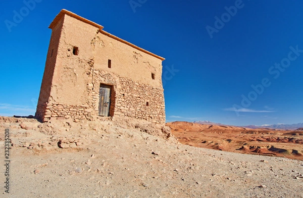 Fototapeta Town of Ait Ben Haddou near Ouarzazate in Morocco.