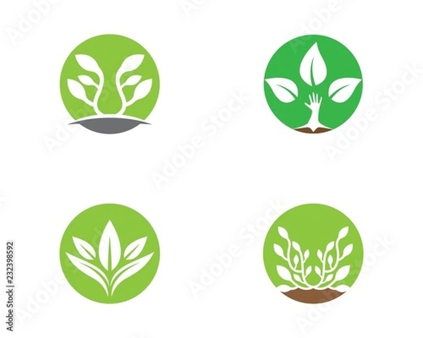 Obraz Ecology logo illustration