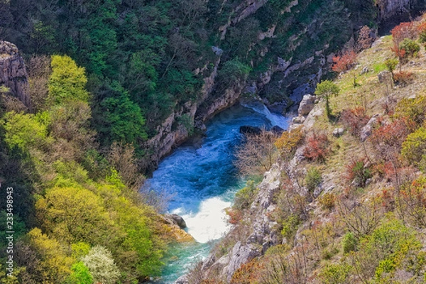 Fototapeta River Cikola canyon