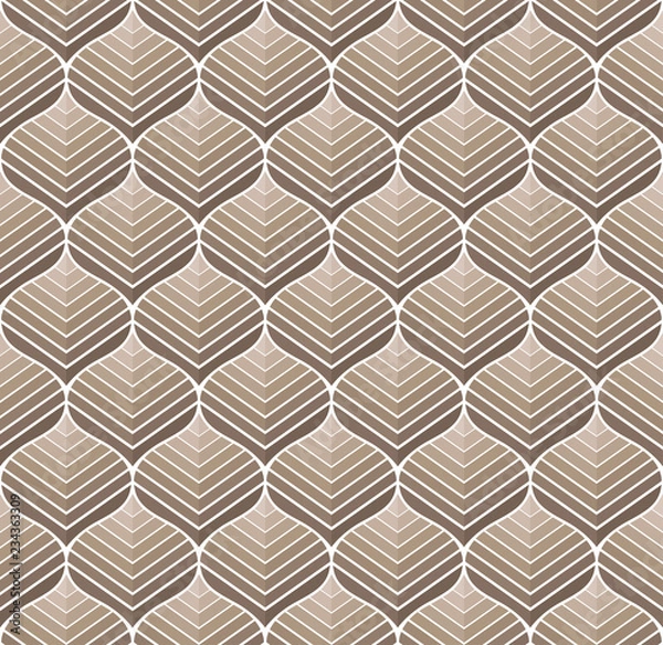 Fototapeta Seamless Art Deco Pattern. Stylish antique background.