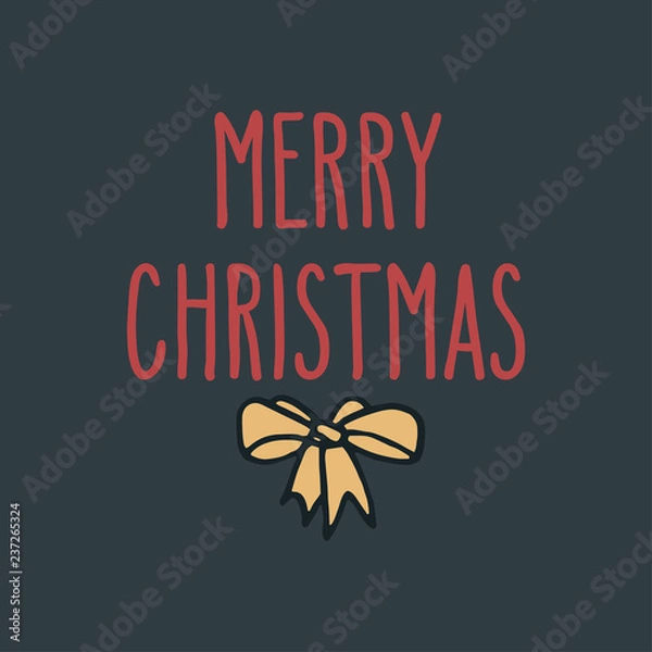 Fototapeta Christmas greeting card