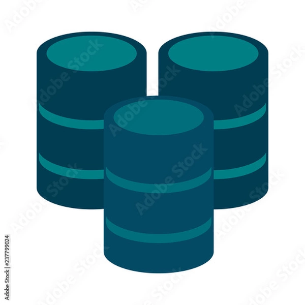 Obraz Database storage disks