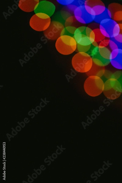 Fototapeta abstract colorful defocused circular facula,abstract background