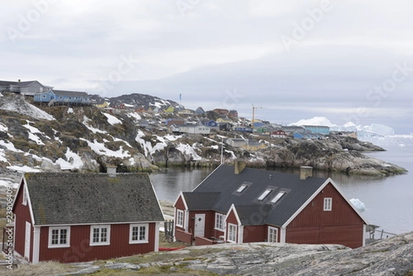 Fototapeta Ilulissat icefjord in Greenland