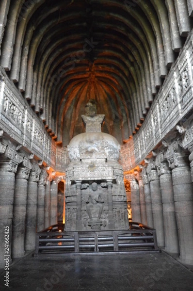 Fototapeta Ajanta caves, Maharashra, India