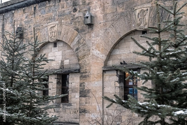 Fototapeta Kasematten Festung Koenigstein