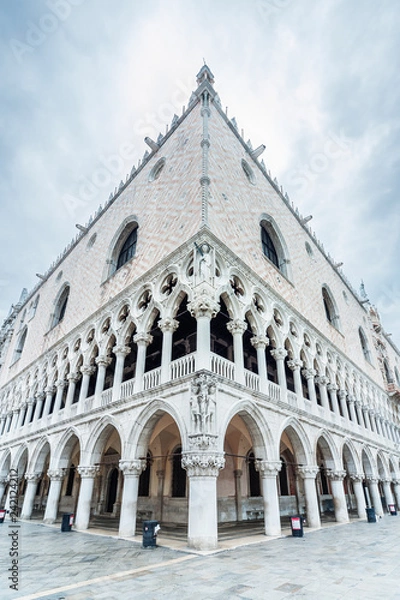 Fototapeta Historical architecture - Doge's Palace in Venice, Italy