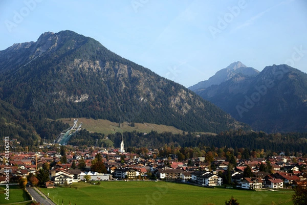 Fototapeta Oberstdorf - Allgäuer Alpen - Deutschland 