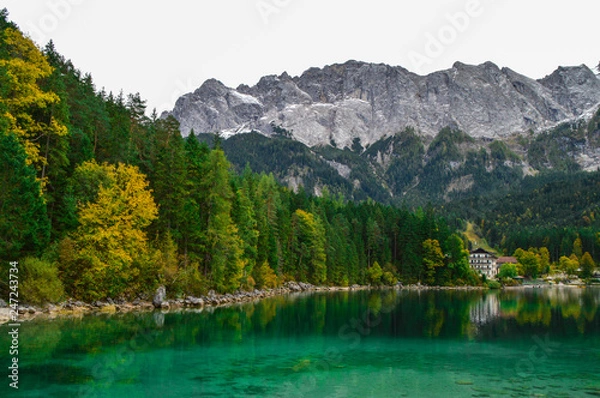 Obraz Lake Eibsee, Germany