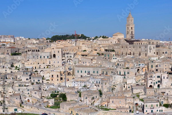 Fototapeta Matera in der Basilikata