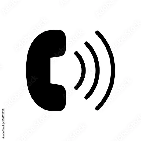 Fototapeta telephone icon