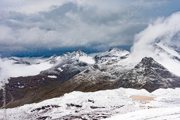 Fototapeta winter in the mountains