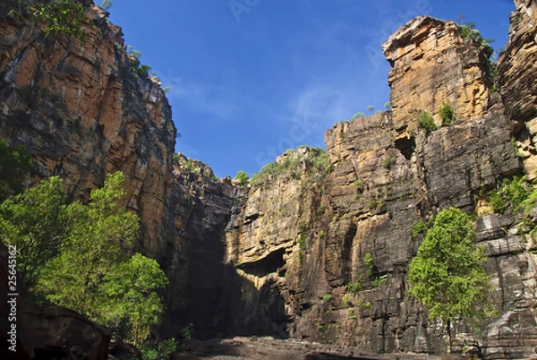 Fototapeta Cliffs near Jim-Jim Falls in Kakadu National Park, Australia